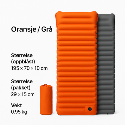 Fjellro™ Oppblåsbart Liggeunderlag